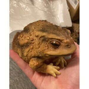 New Frog Toad Sculptures Garden Statues Yard Art Resin Decorations Outdoor